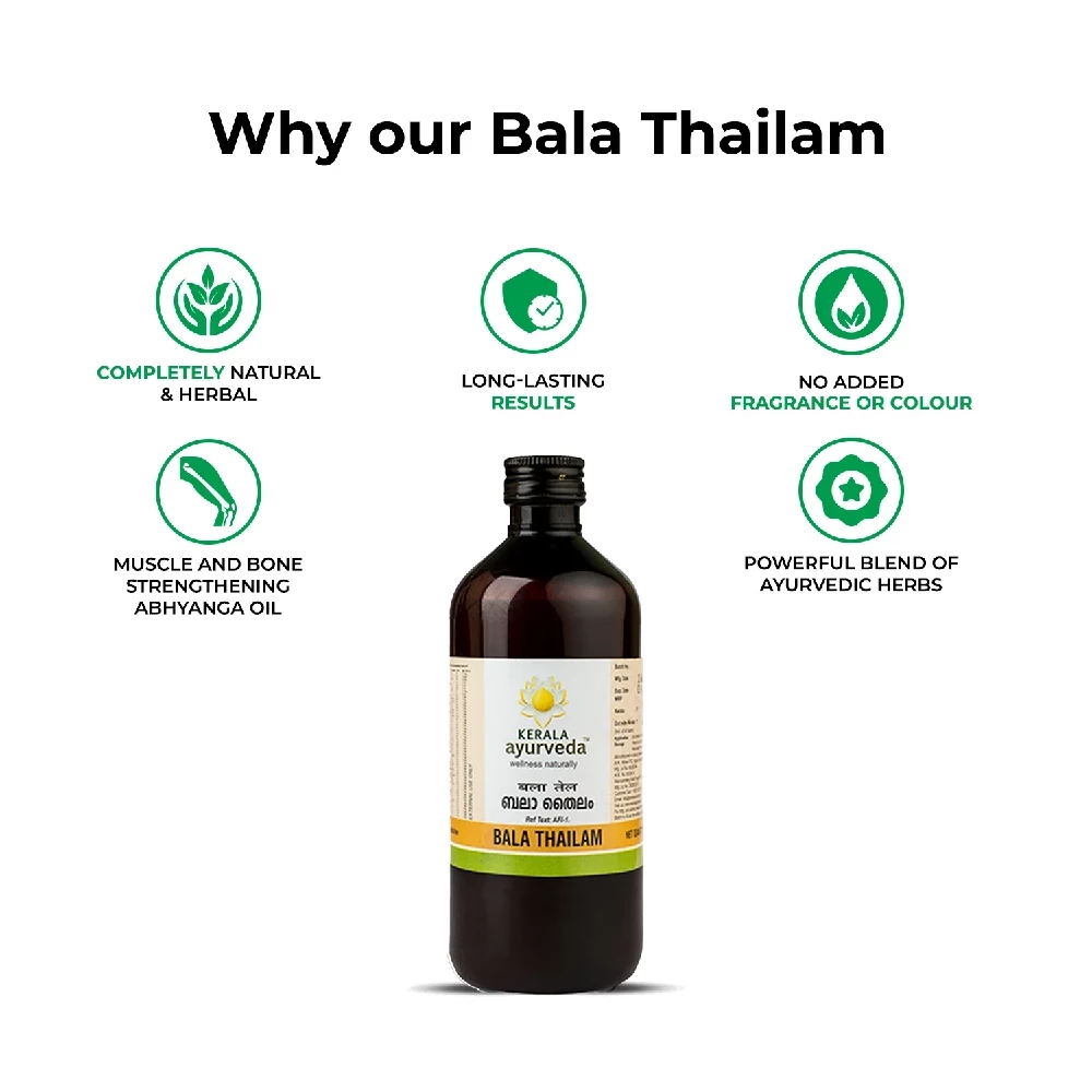 Kerala Ayurveda Bala Thailam, 450 ml-5.webp
